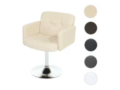 Silla de comedor Houston, crema