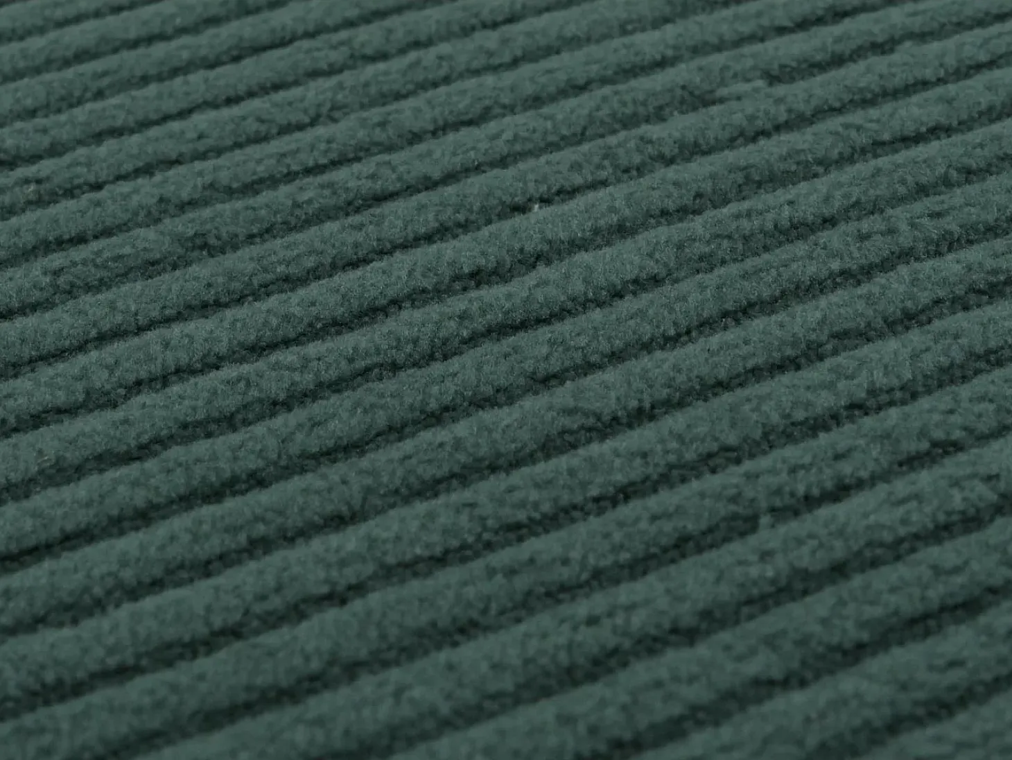 Silla de comedor Littau Cord (juego de 6), verde, patas oscuras