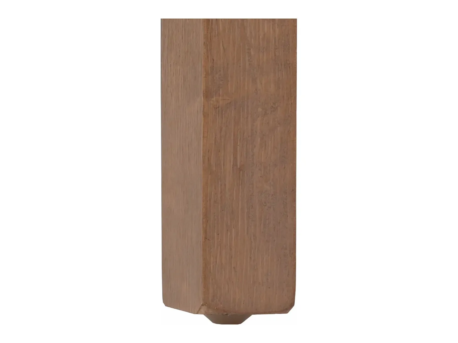 Silla de comedor Littau de chenilla (set de 4), amarillo, patas color natural