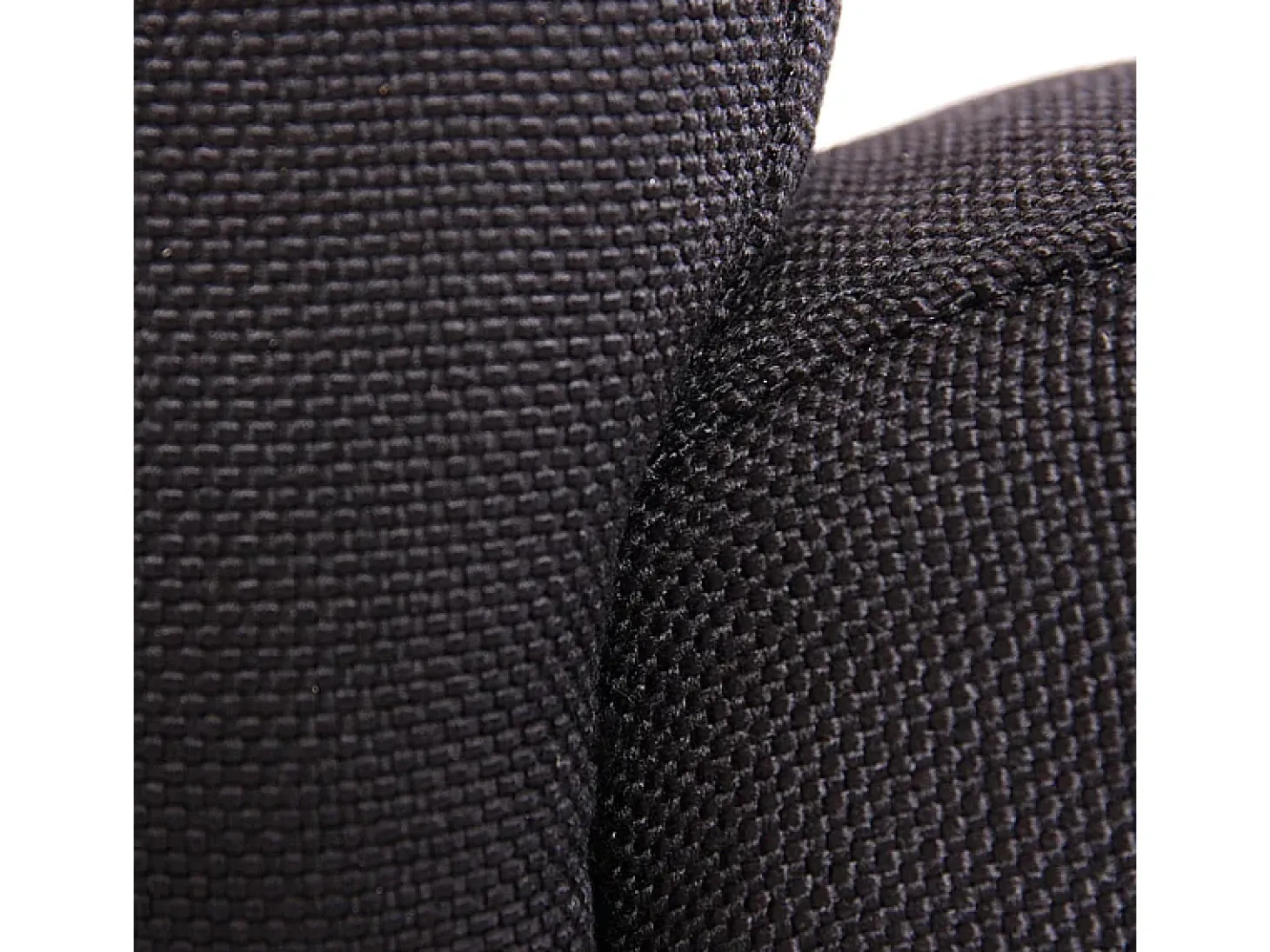 Silla de comedor Littau (juego de 4), Textil, negro, patas oscuras