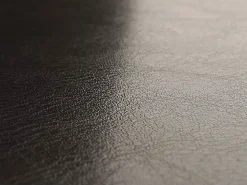 Silla de comedor Littau piel sintética lote de 2, polipiel, marrón, patas claras