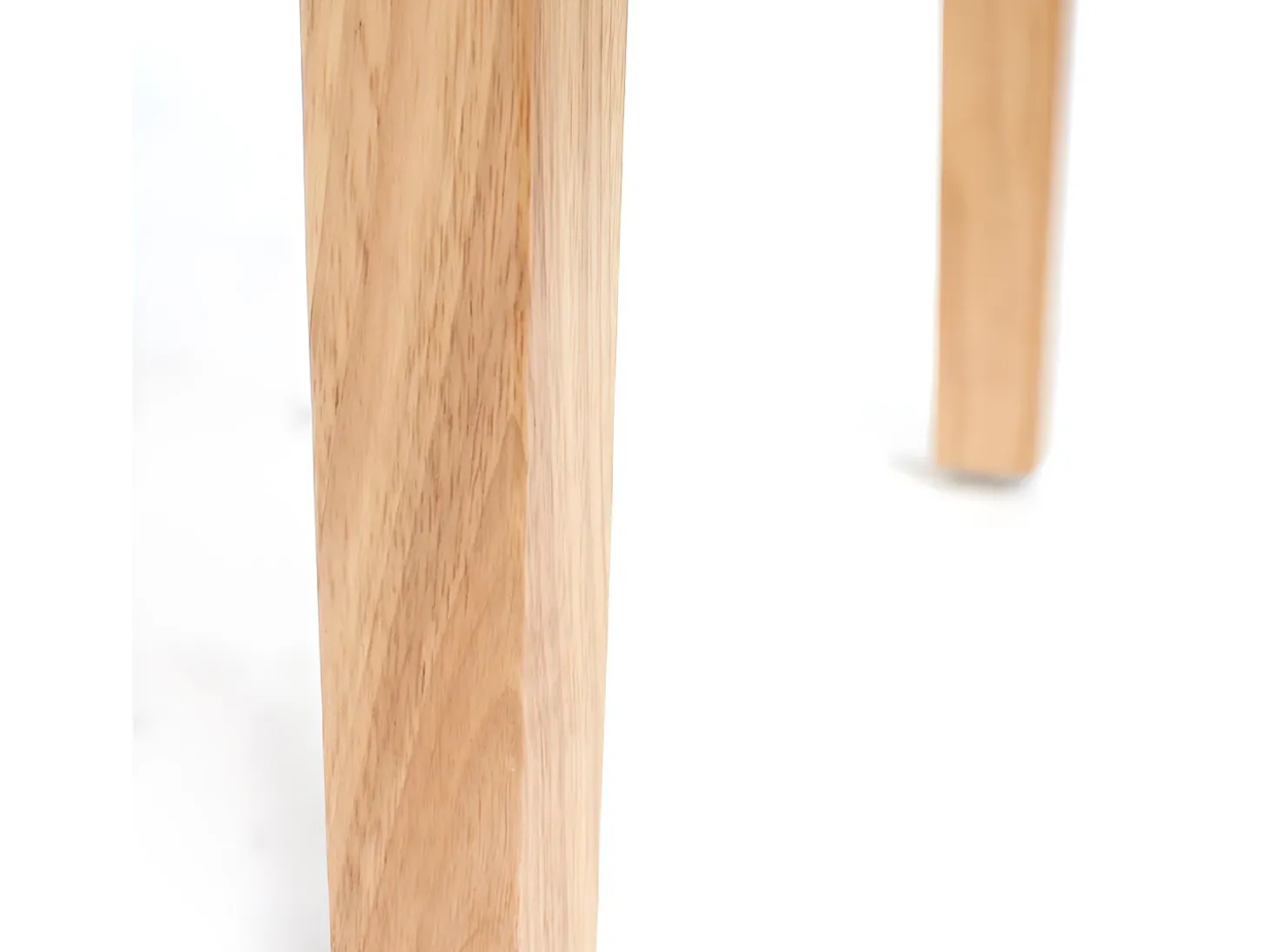 Silla de comedor M37 (juego de 6), piel sintética mate, color crema, patas claras