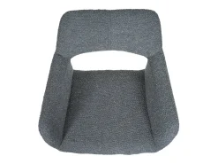 Silla de comedor MCW-A50 II (juego de 6), gris oscuro