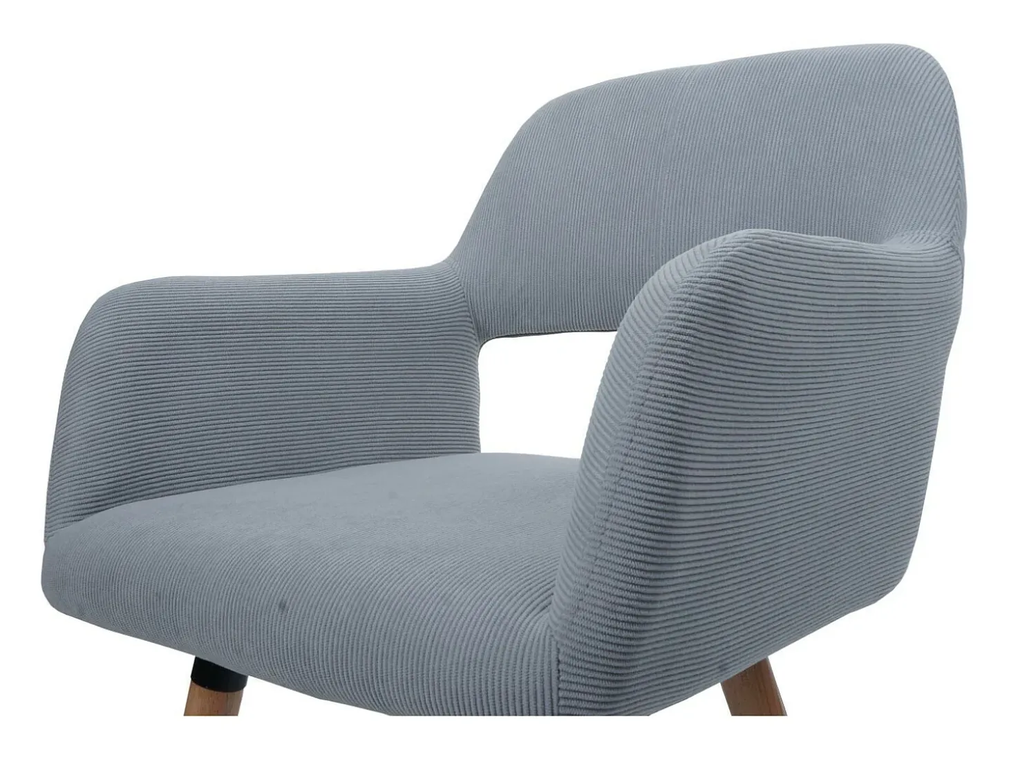 Silla de comedor MCW-A50 II, gris claro