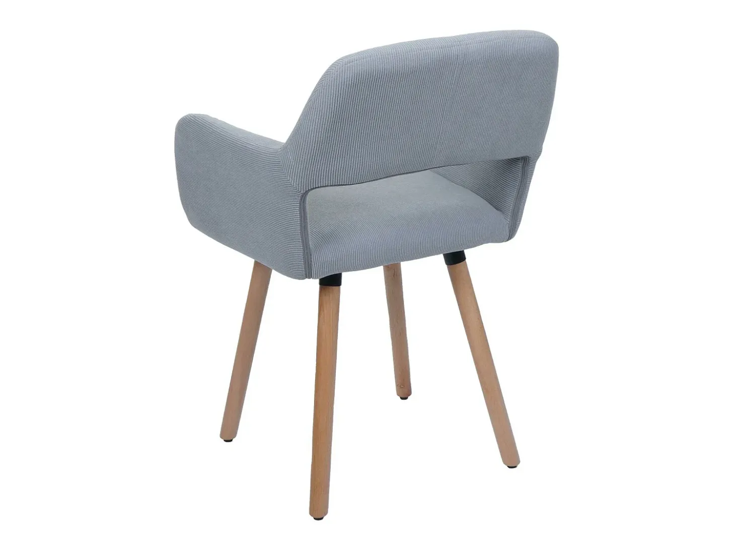 Silla de comedor MCW-A50 II, gris claro