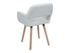 Silla de comedor MCW-A50 II, blanco crema