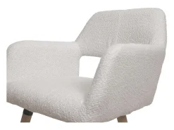 Silla de comedor MCW-A50 II, crema