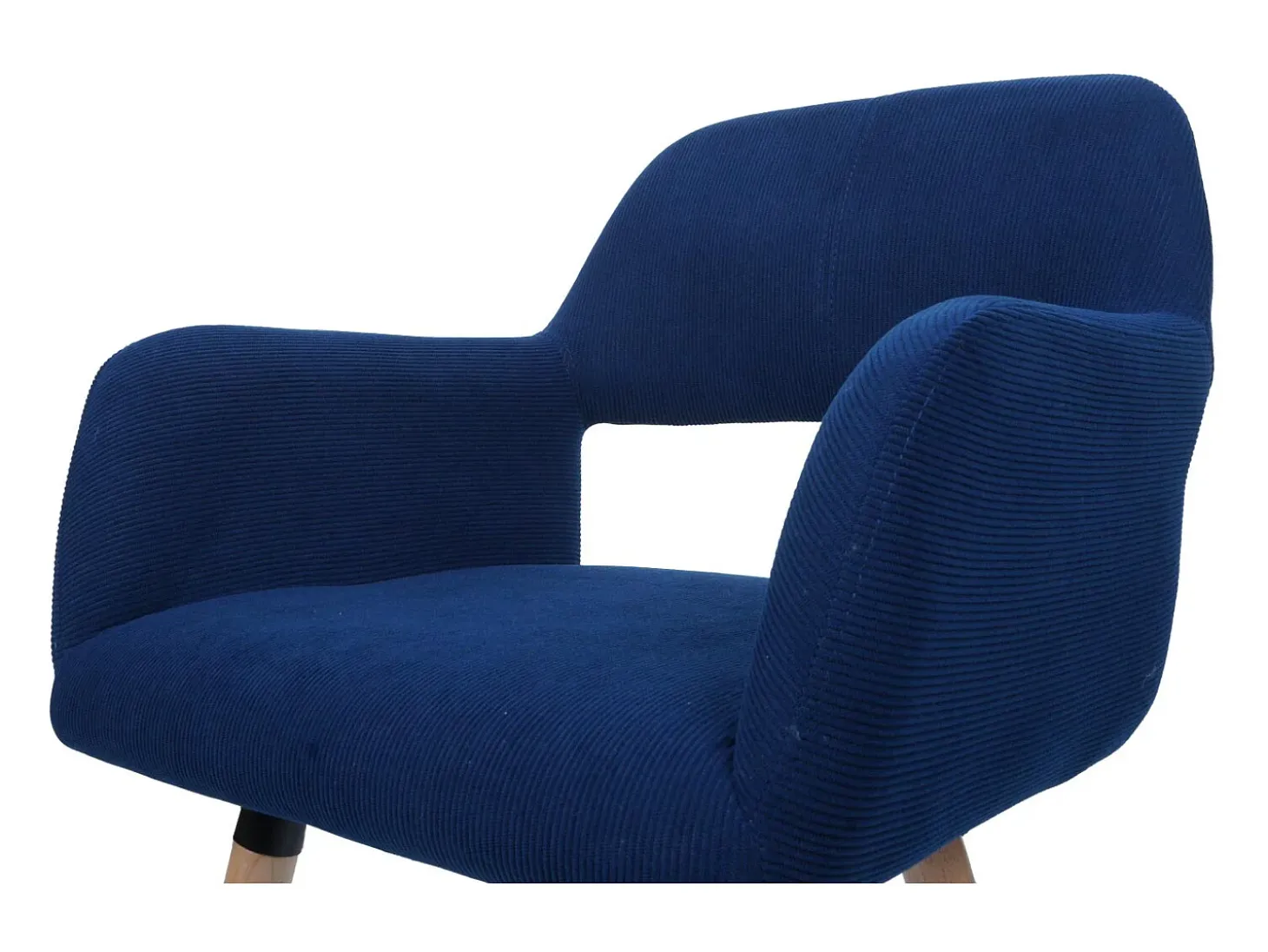 Silla de comedor MCW-A50 II (juego de 6), azul