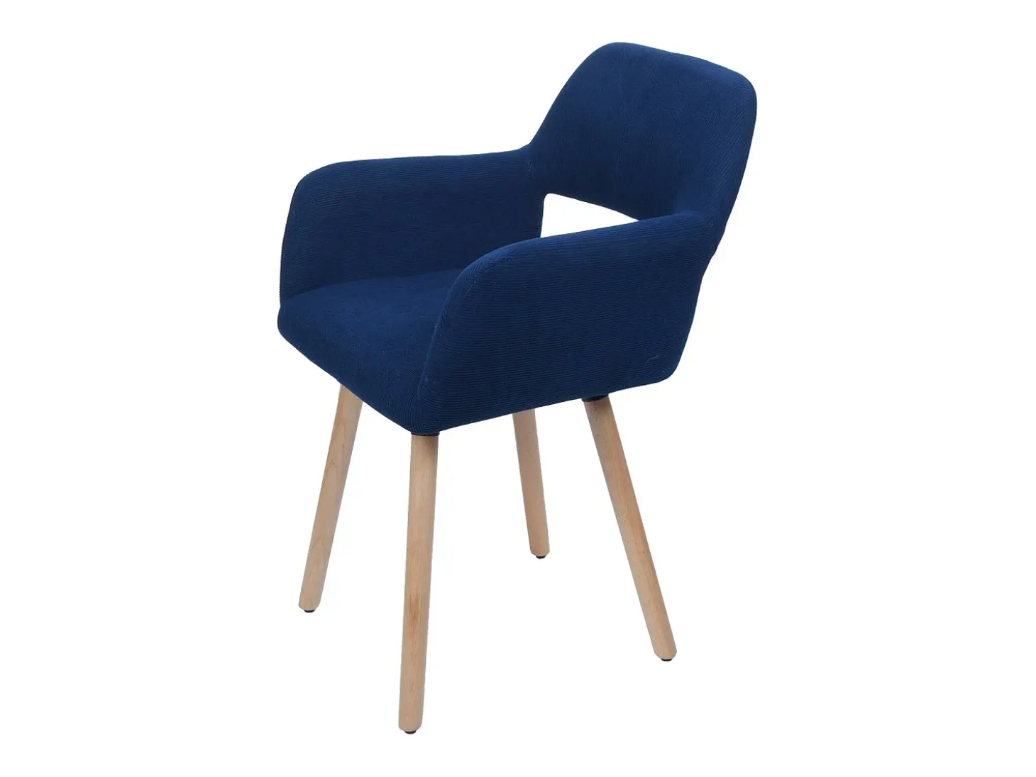 Silla de comedor MCW-A50 II (juego de 6), azul