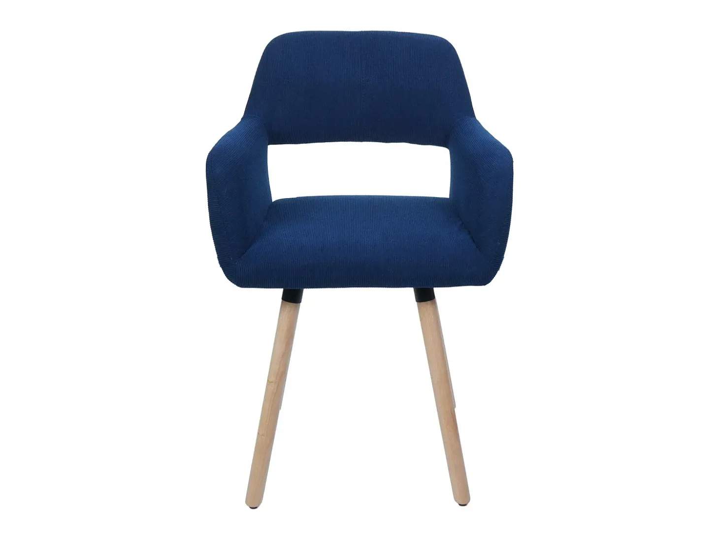 Silla de comedor MCW-A50 II (juego de 6), azul