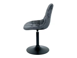 Silla de comedor MCW-A60 (juego de 6), gris oscuro