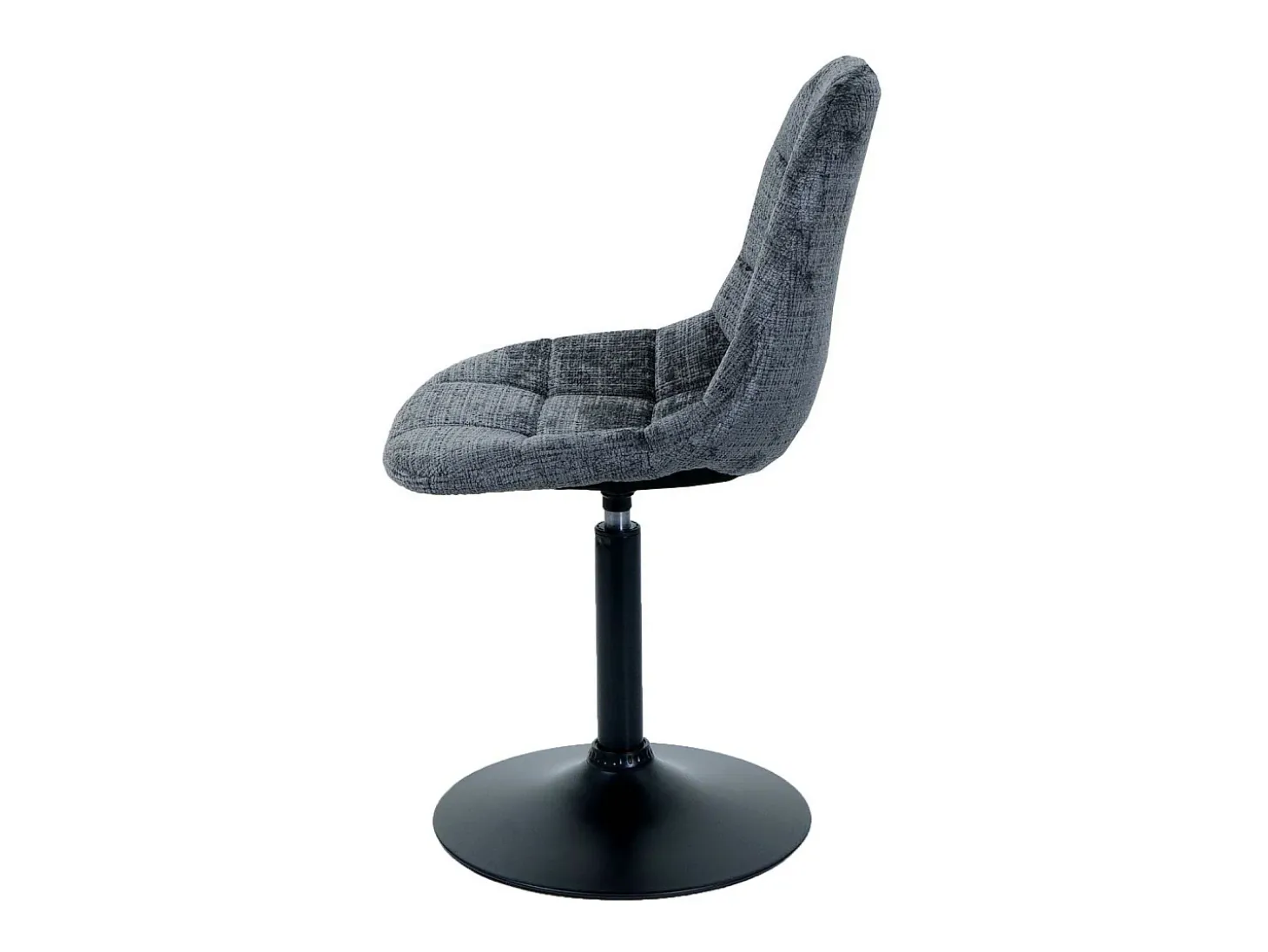 Silla de comedor MCW-A60 (juego de 6), gris oscuro