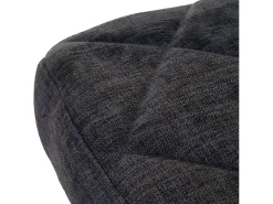 Silla de comedor MCW-A75 (juego de 6), textil gris