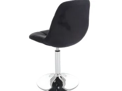 Silla de comedor MCW-A60 (set de 2), textil gris oscuro