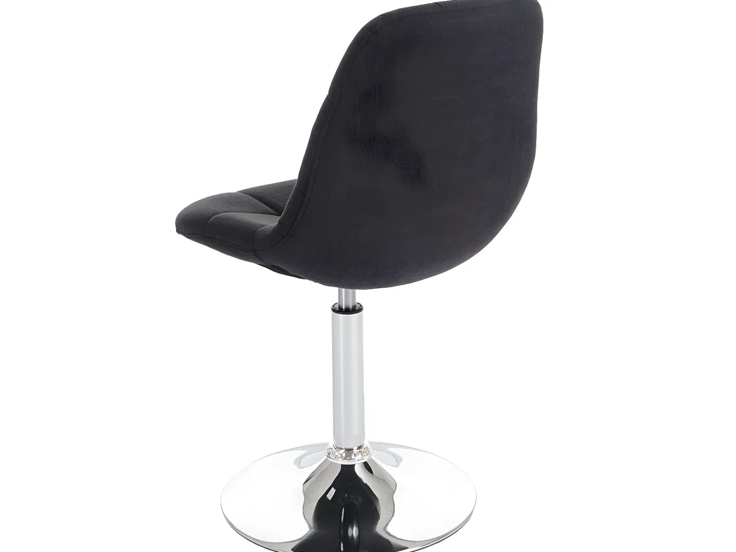 Silla de comedor MCW-A60 (set de 2), textil gris oscuro