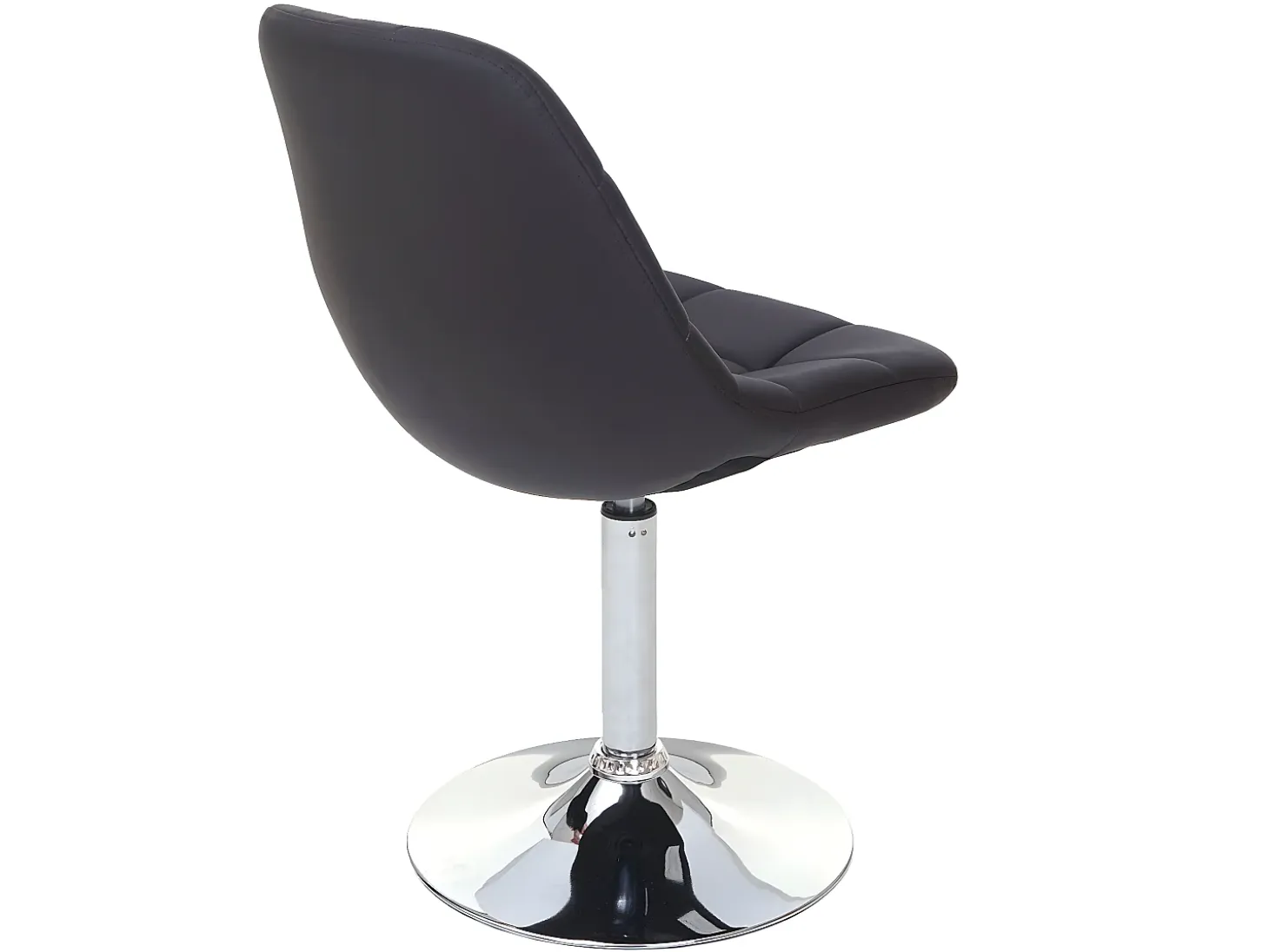Silla de comedor MCW-A60 (set de 2), polipiel marrón