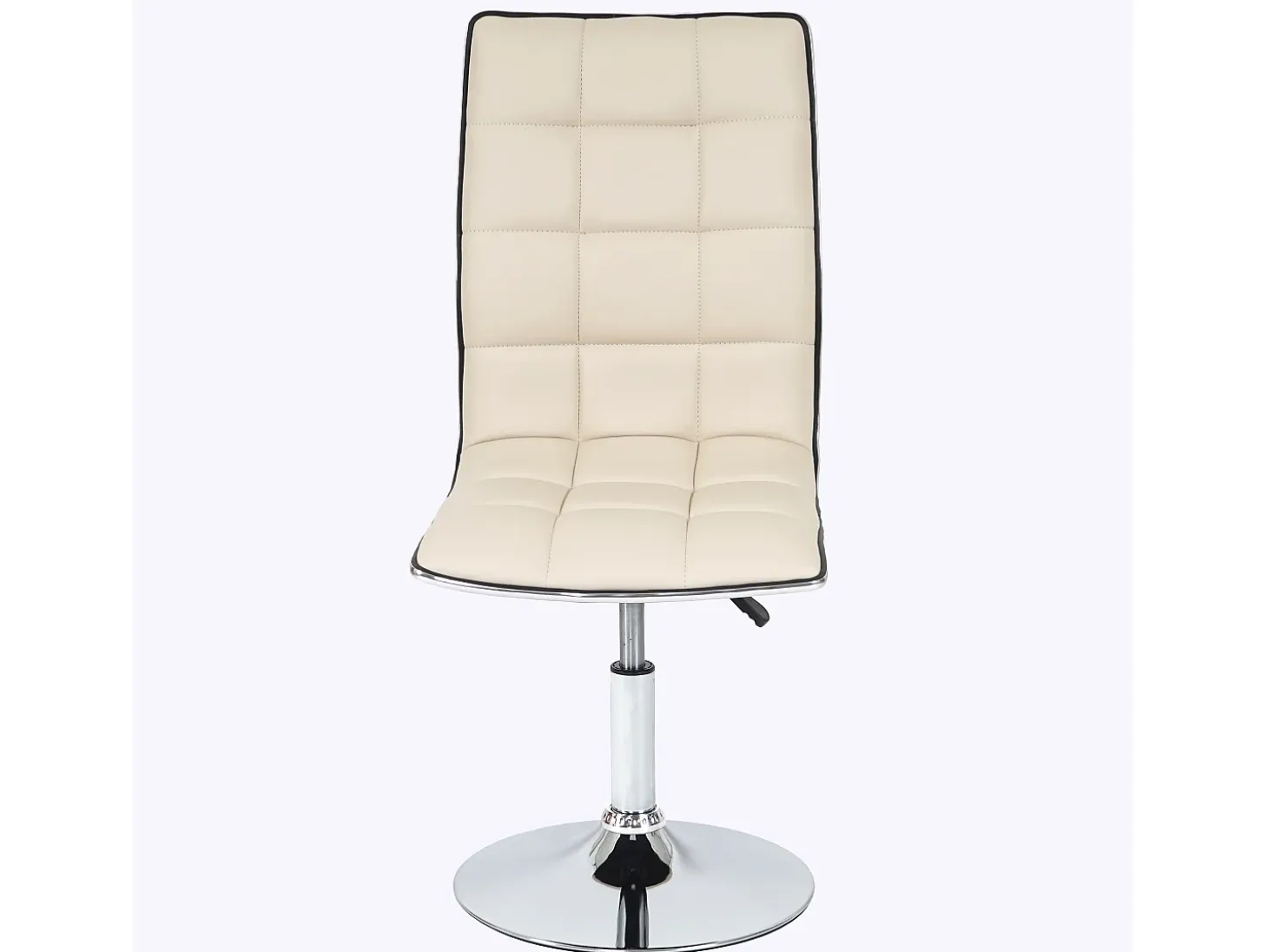 Silla de comedor MCW-C41 (juego de 2), color crema