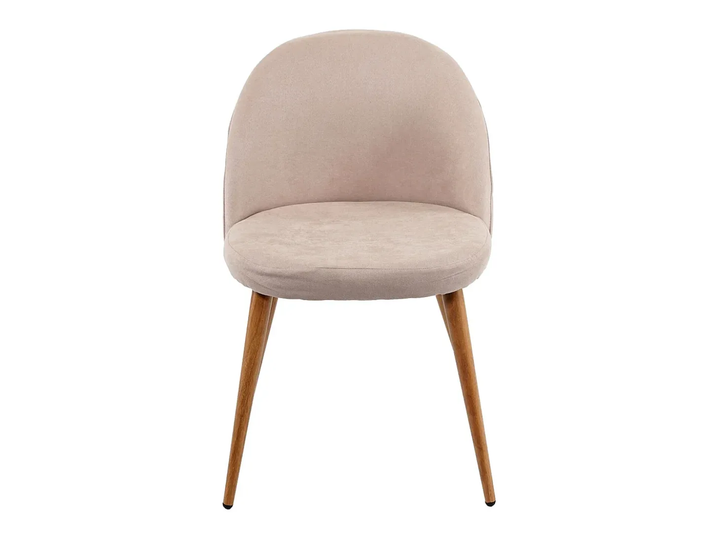 Silla de comedor MCW-D53 (juego de 4), beige
