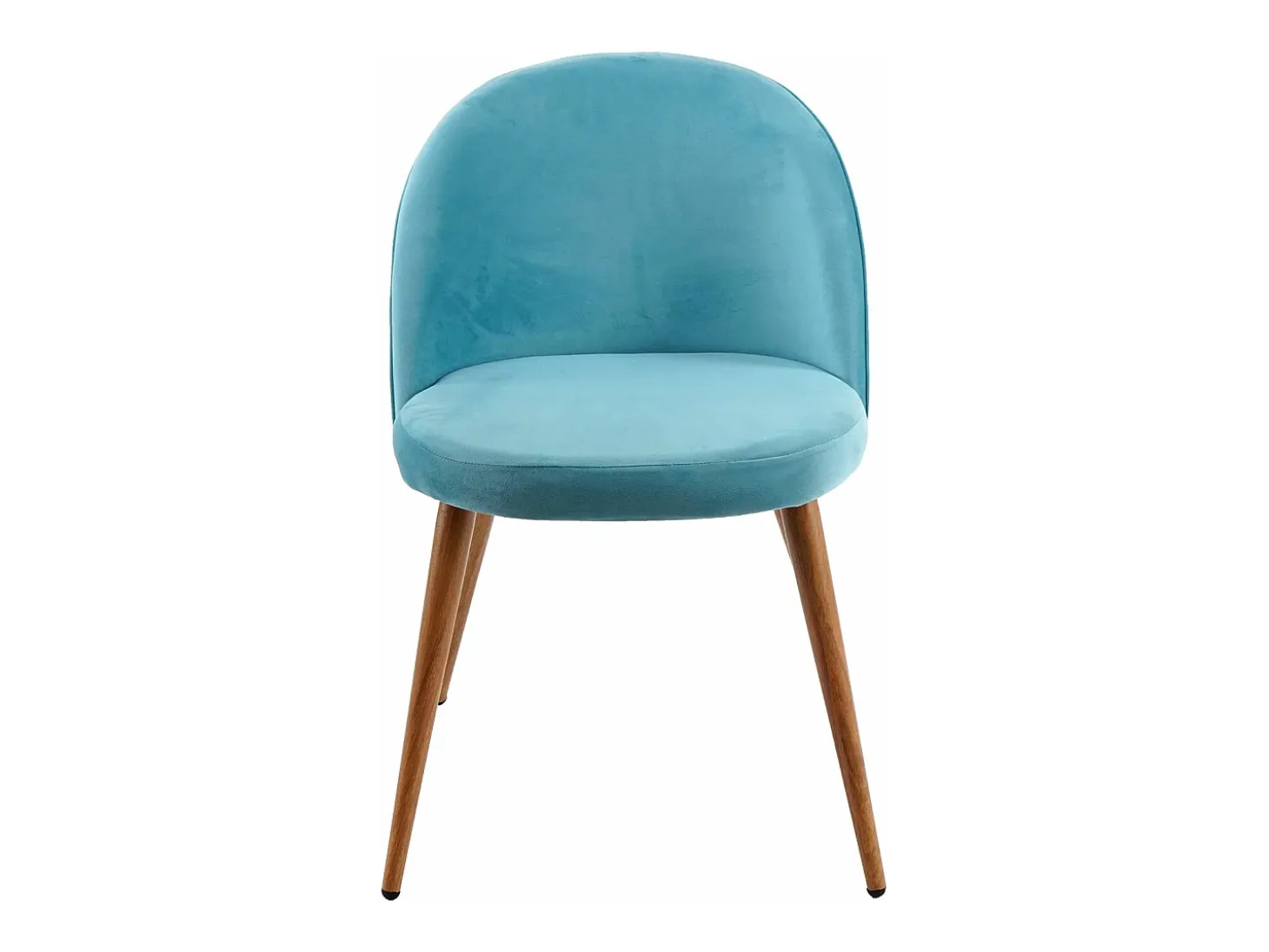 Silla de comedor MCW-D53 (juego de 4), turquesa