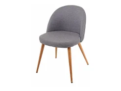 Silla de comedor MCW-D53 (set de 2), gris oscuro