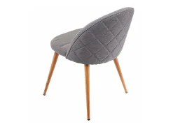 Silla de comedor MCW-D53 (set de 2), gris oscuro