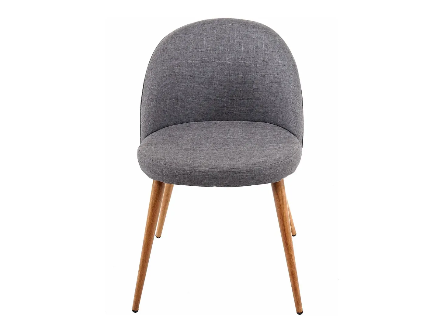 Silla de comedor MCW-D53 (set de 2), gris oscuro