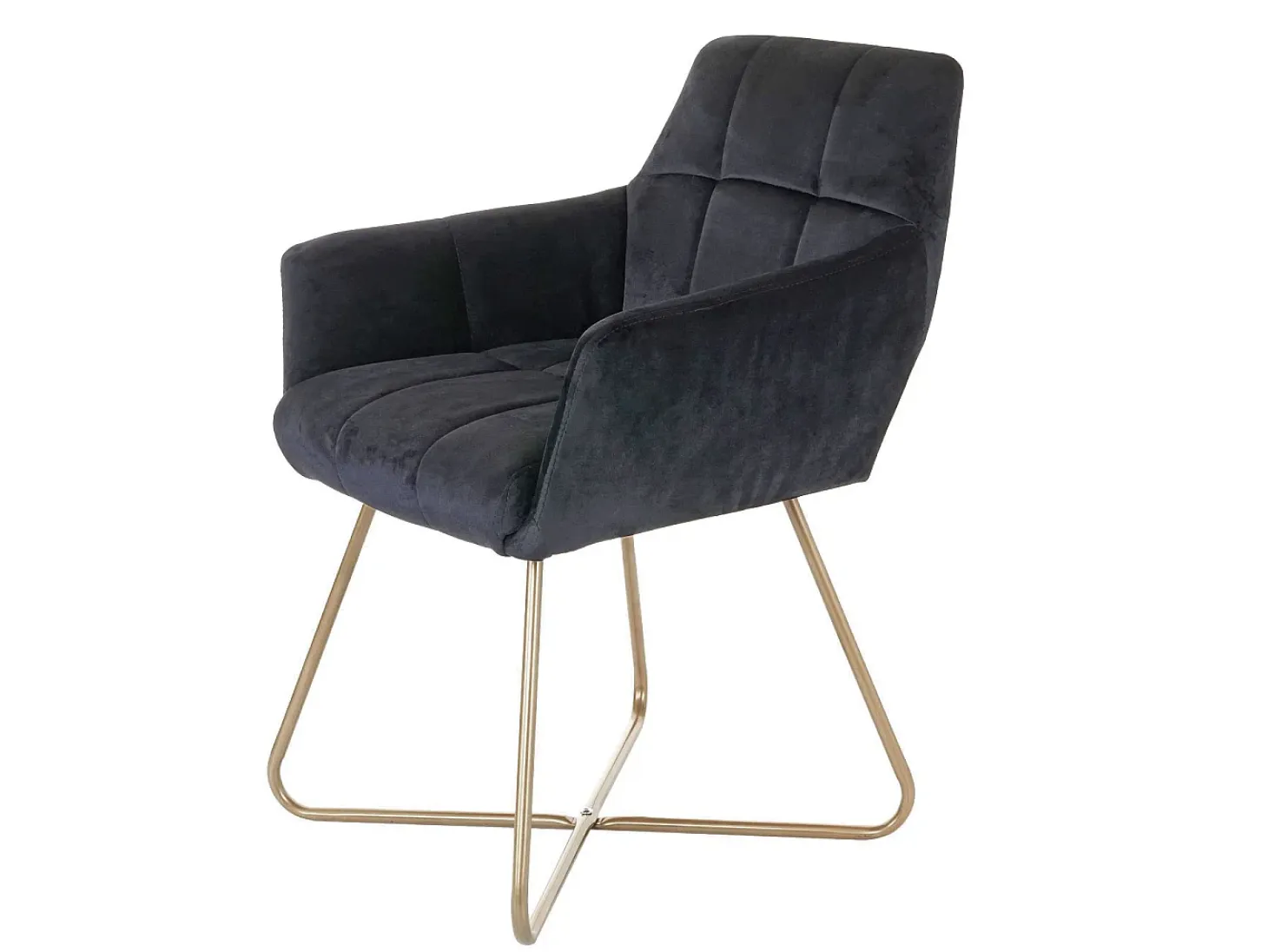 Silla de comedor MCW-F37, negro