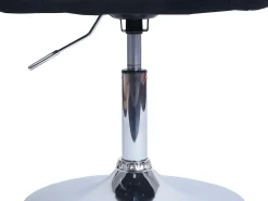 Silla de comedor MCW-F19 (juego de 6), tela/textil antracita