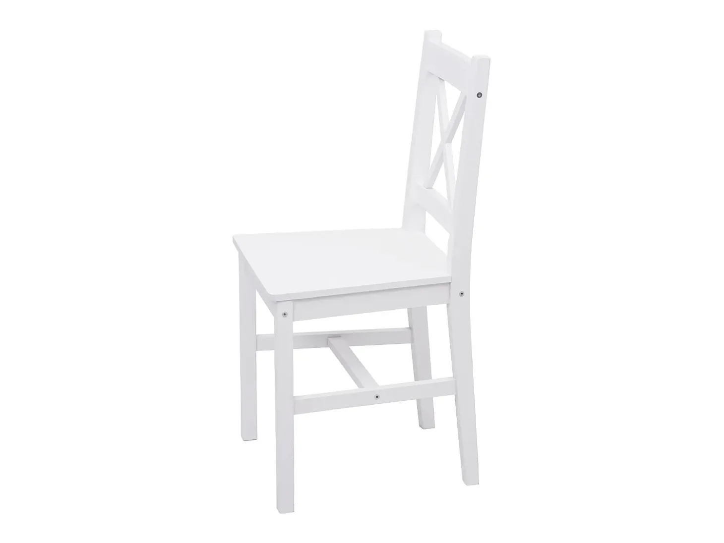 Silla de comedor MCW-F77 (set de 2), blanco