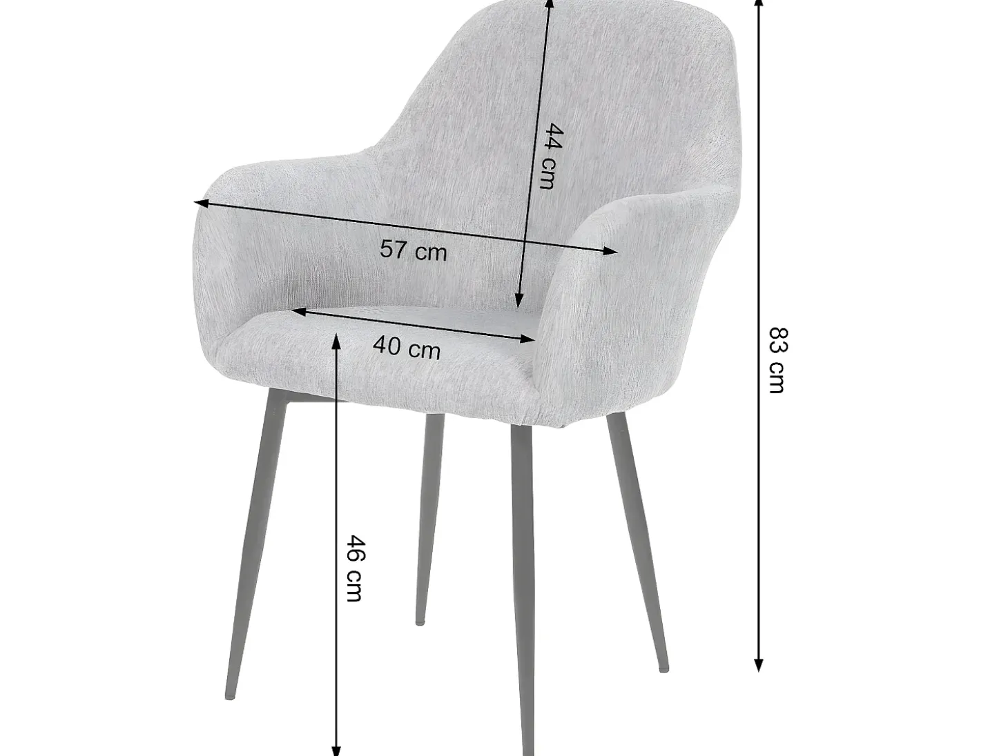 Silla de comedor MCW-F18 (set de 2), verde terciopelo, patas doradas