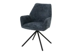 Silla de comedor MCW-G67, azul oscuro