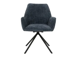 Silla de comedor MCW-G67, azul oscuro