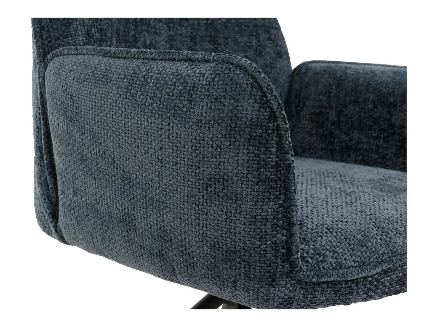 Silla de comedor MCW-G67, azul oscuro