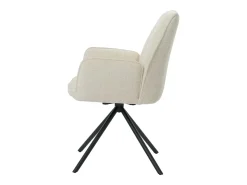 Silla de comedor MCW-G67, crema
