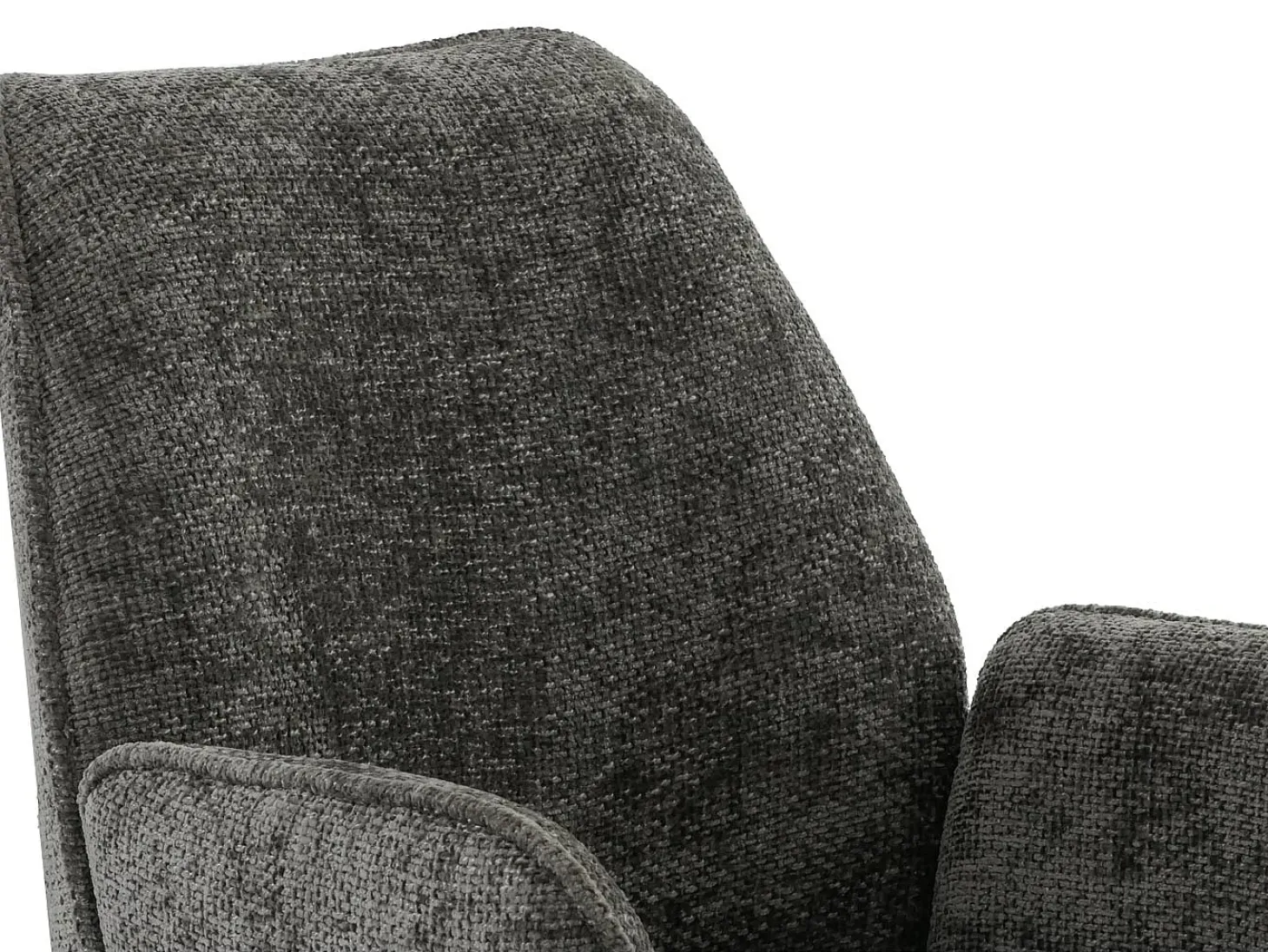 Silla de comedor MCW-G67, gris oscuro