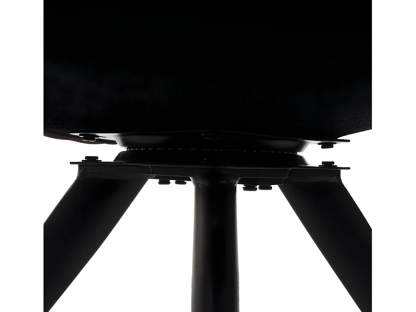 Silla de comedor MCW-G66, marrón-marrón oscuro, con reposabrazos