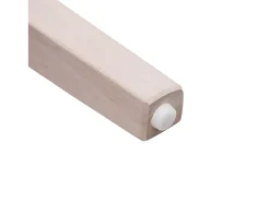 Silla de comedor MCW-G47 (juego de 2), estructura ligera, gris