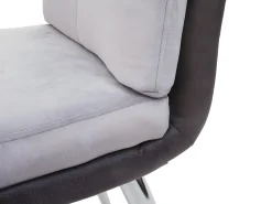 Silla de comedor MCW-G48 (juego de 6), gris
