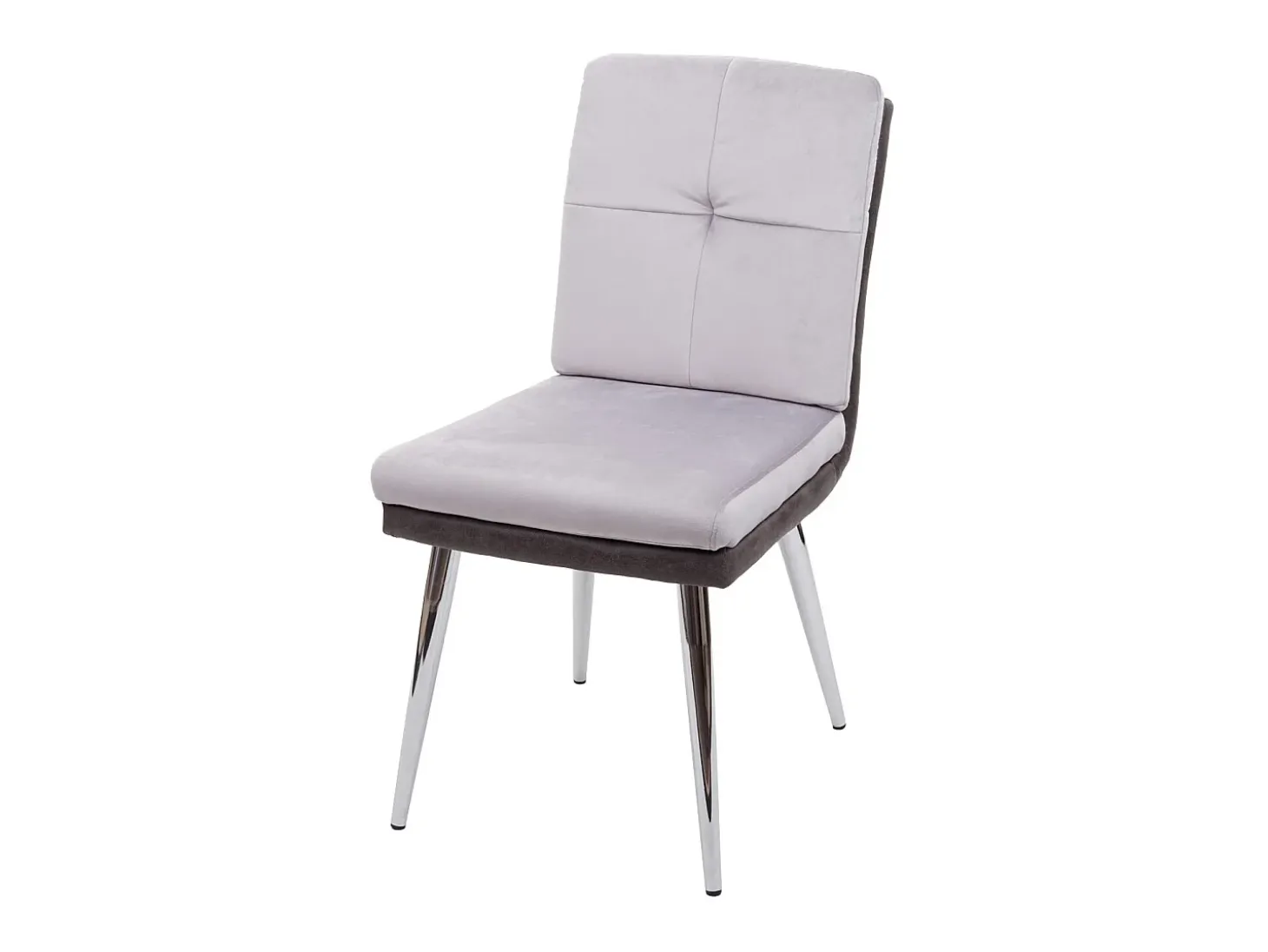 Silla de comedor MCW-G48 (juego de 6), gris