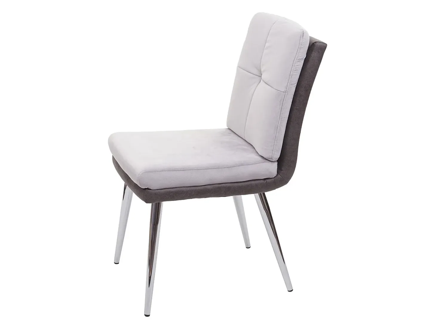 Silla de comedor MCW-G48 (juego de 6), gris