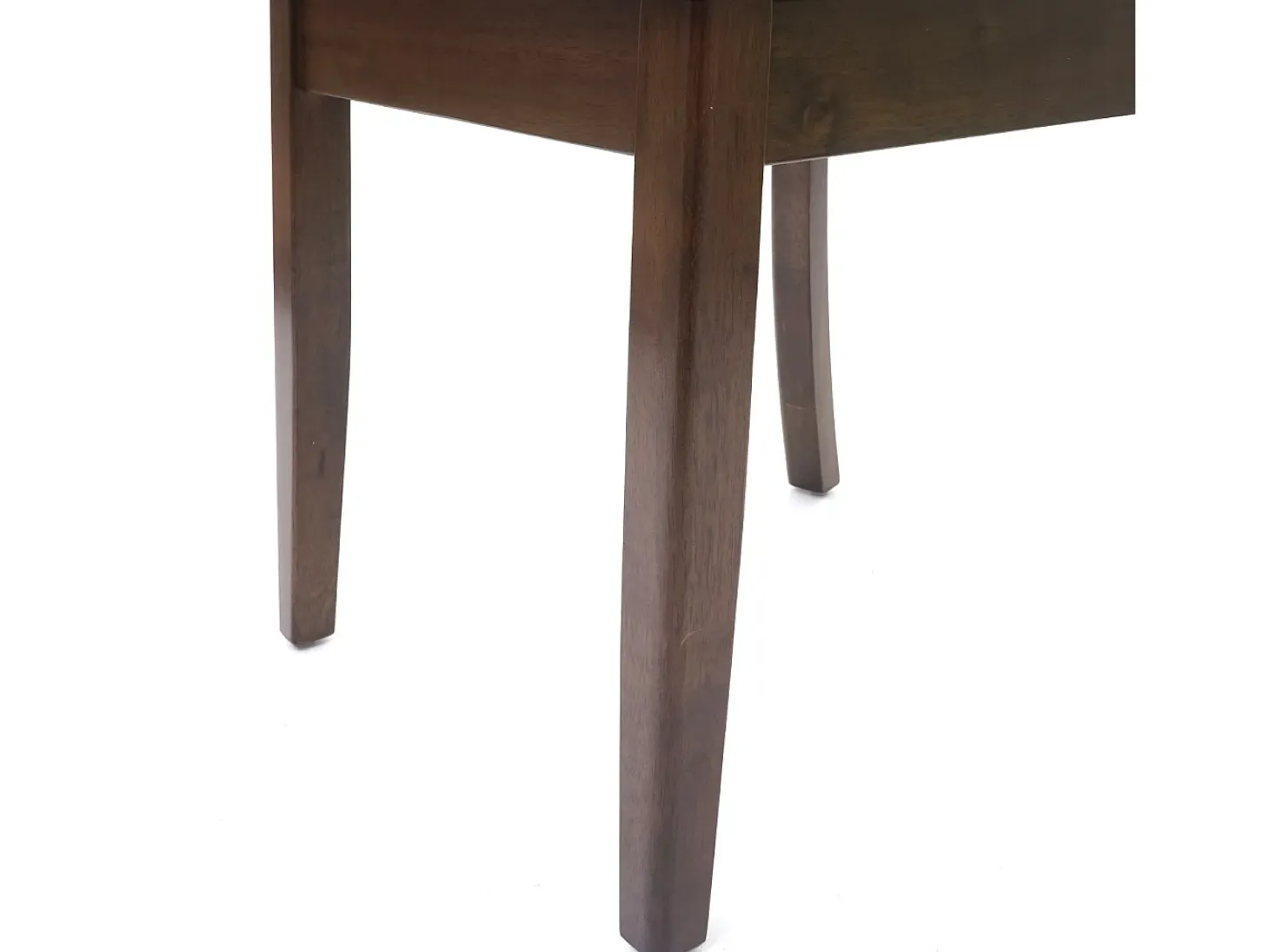 Silla de comedor MCW-G46 (juego de 2), estructura oscura, beige