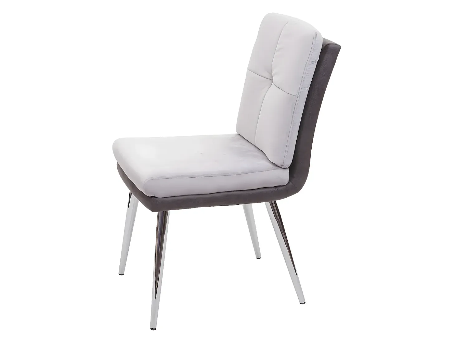 Silla de comedor MCW-G48 (juego de 2), gris