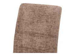 Silla de comedor MCW-G55 (set de 2), marrón
