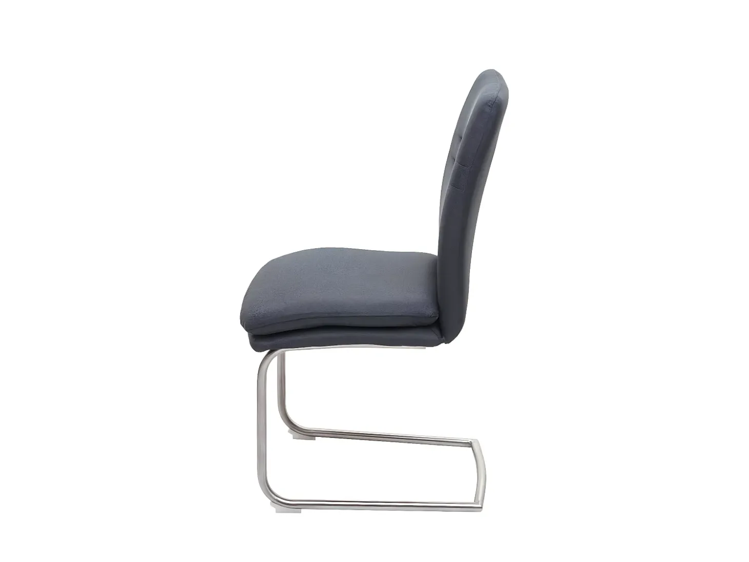 Silla de comedor MCW-H70, gris oscuro