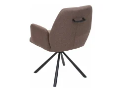 Silla de comedor MCW-H71 (juego de 6), marrón