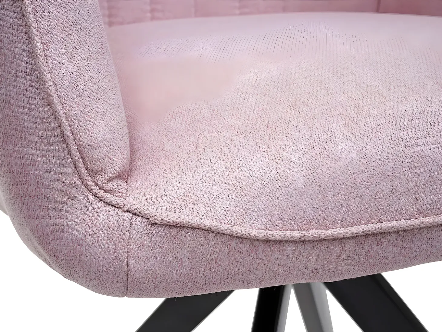Silla de comedor MCW-H73 (juego de 6), rosa