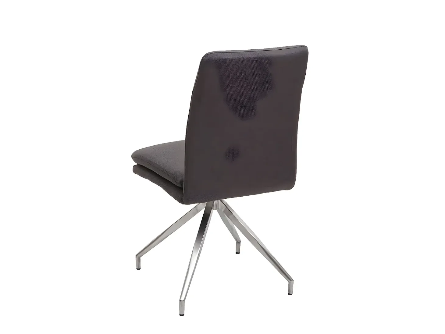 Silla de comedor MCW-H70 (set de 2), gris-marrón