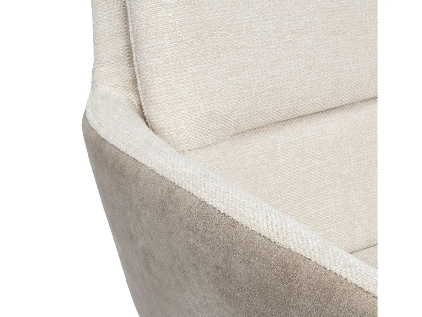 Silla de comedor MCW-K32, crema-beige