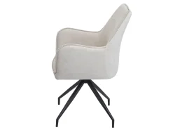 Silla de comedor MCW-K15, crema-beige
