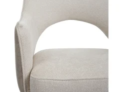 Silla de comedor MCW-K3, crema